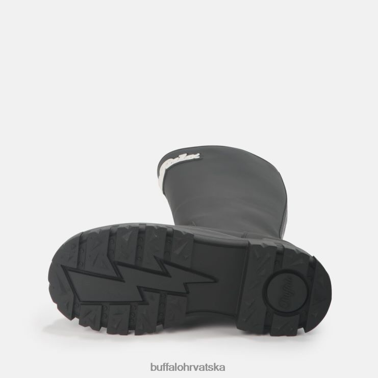 crno Buffalo aspha rain hi gumena čizma vegan |čizme TDD6T726